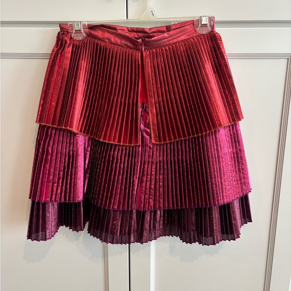 Delfi Collective Tiered Mini Skirt - Picture 2 of 7